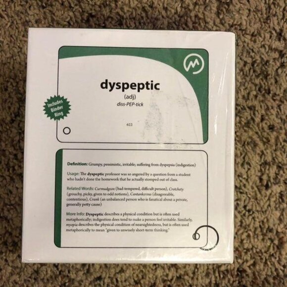 Manhattan Prep GRE Flash Cards NEW - Picture 3 of 5